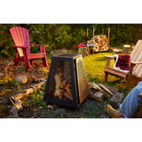 Spark Top #1 Outdoor Steel Fire Pit - with Poker, 20" x 20"