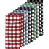 Cotton Dish Cloth - Assorted Colours, 14" x 14", 10 Pack