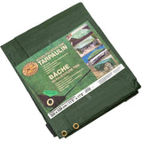 12' x 18' Olive Green Poly Tarpaulin