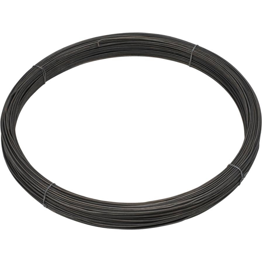 14-Gauge Annealed Merchant Wire - Black, 10 lb