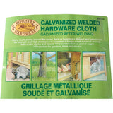 23-Gauge Galvanized Hardware Cloth - 24" x 1/4" x 10'