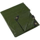 6' x 8' Olive Green Poly Tarpaulin