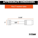 5/8" Hitch Lock - Chrome