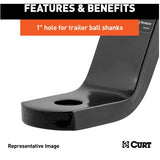 Class 3 Ball Mount with 2" Drop  - 7,500 lb Capacity