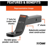 Class 3 Ball Mount with 6" Drop  - 7,500 lb Capacity