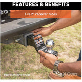 Class 3 Ball Mount with 6" Drop  - 7,500 lb Capacity