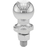 Interlock Towing Hitch Ball - Chrome, 2"