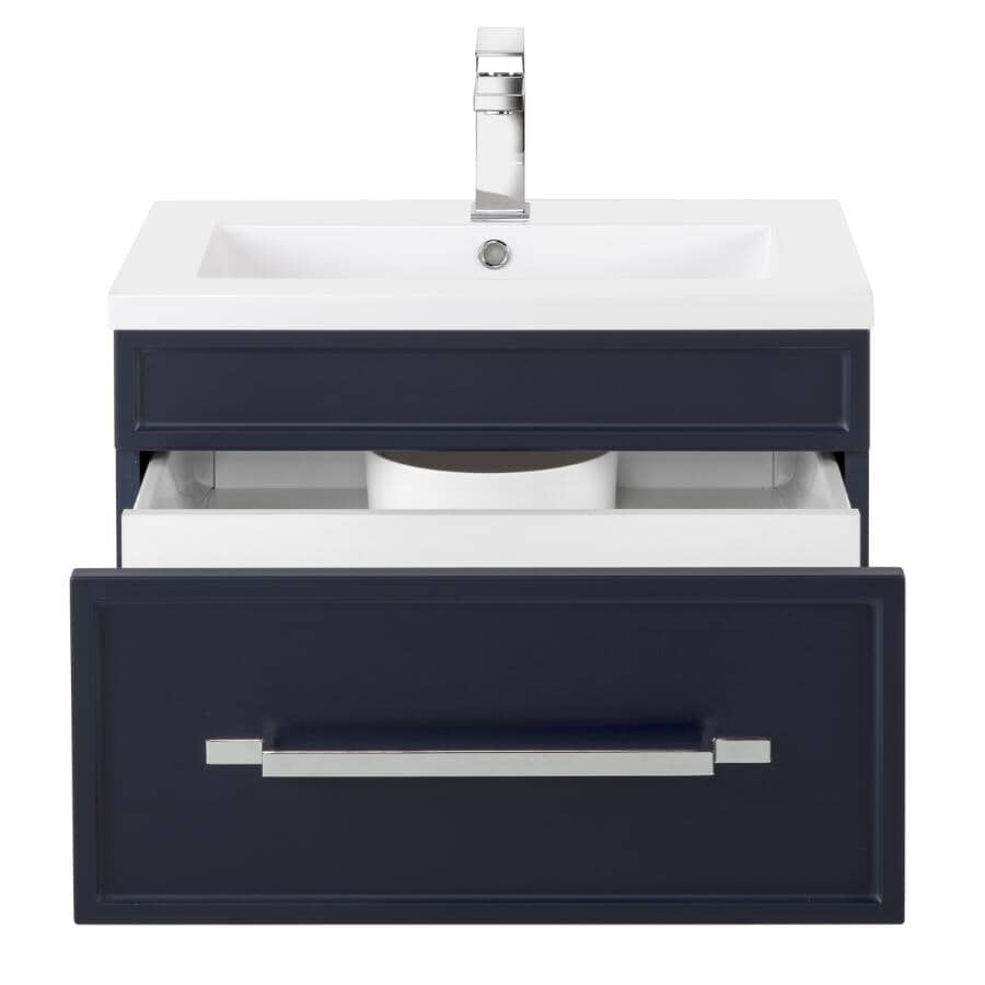 24" W x 16" D Spencer Vanity with Cultured Marble Top - Blue