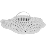 Bathtub Strainer & Hair Catcher - White