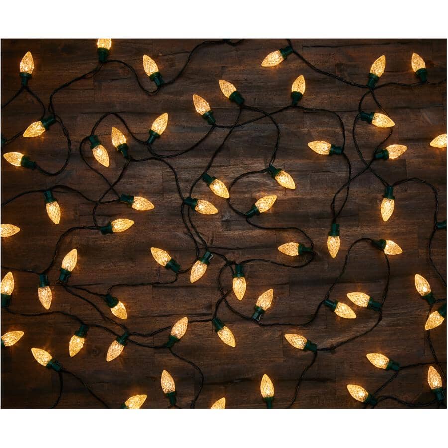 3mm 150 LED C7 Low Voltage Light Set - Warm White