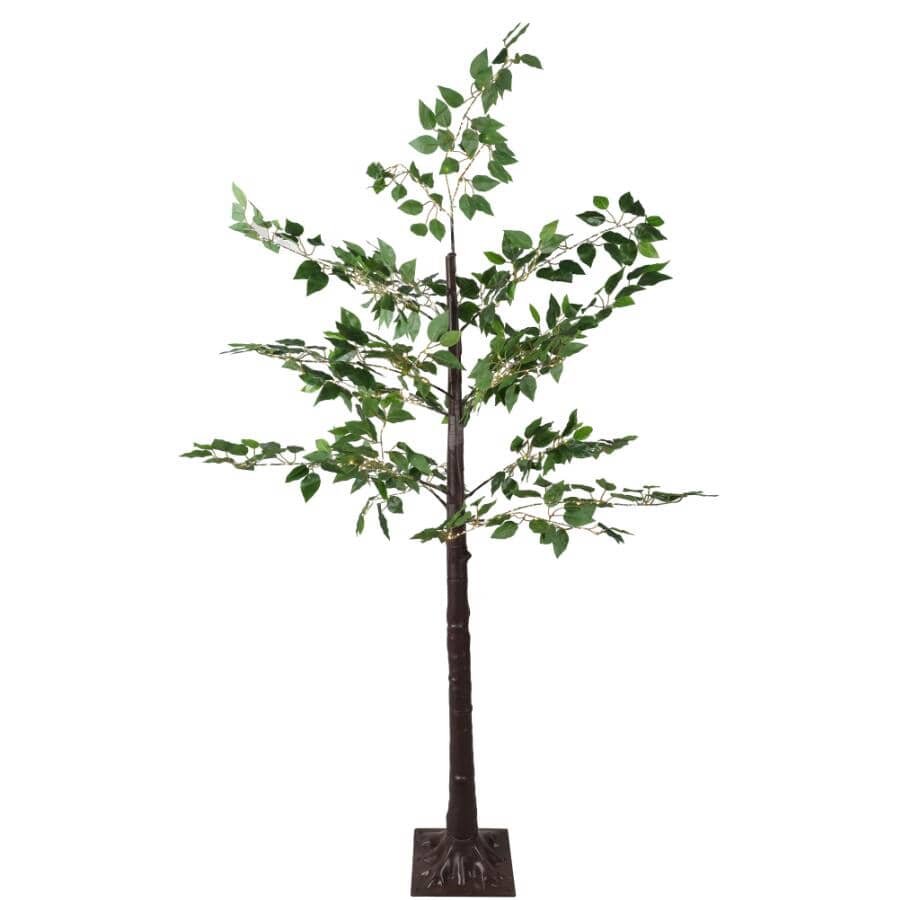 82" Lit Porch Tree - 300 LED Twinkle Lights