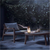 8.25" Battery Operated Plastic LED Lantern with Frosted White Casing - Warm White