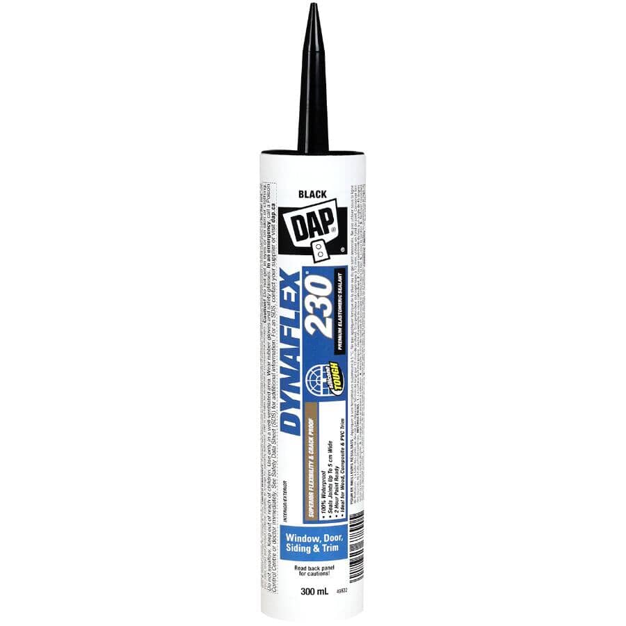 Dynaflex 230 Exterior Elastomeric Sealant - Black, 300 ml