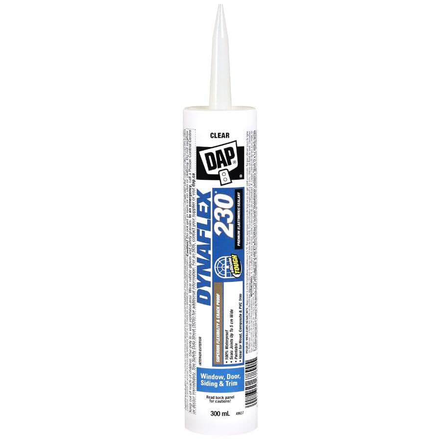 Dynaflex 230 Exterior Elastomeric Sealant - Clear, 300 ml