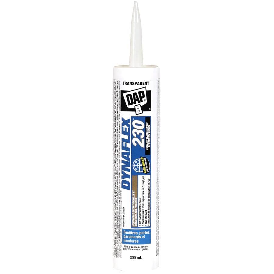 Dynaflex 230 Exterior Elastomeric Sealant - Clear, 300 ml