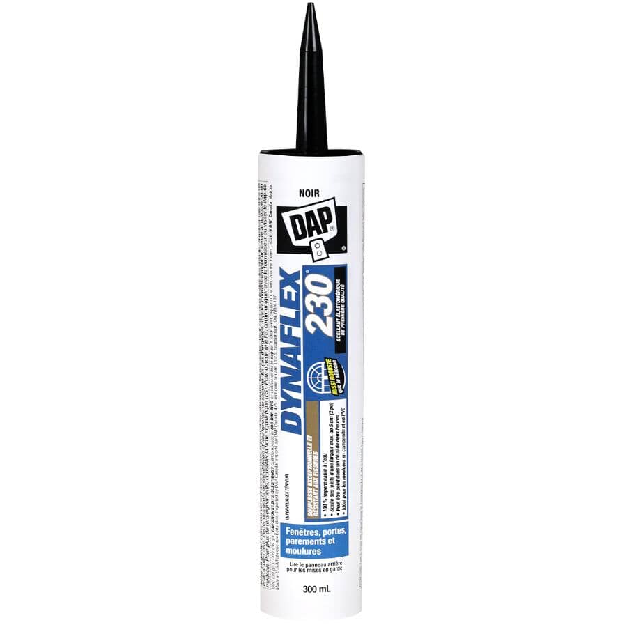 Dynaflex 230 Exterior Elastomeric Sealant - Black, 300 ml