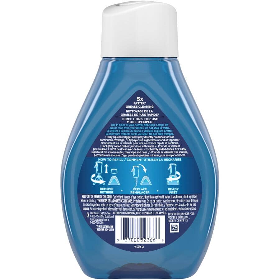 Platinum Powerwash Dish Spray Refill - Fresh Scent, 473 ml