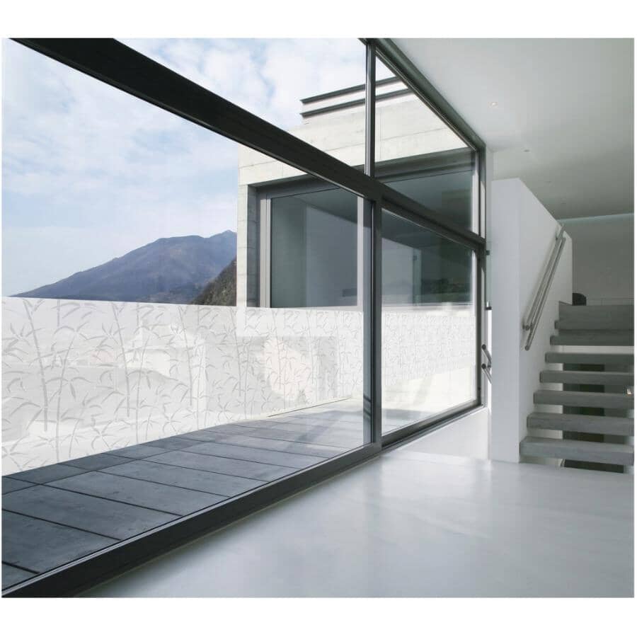 Bamboo Adhere Window Film - 17" x 78"
