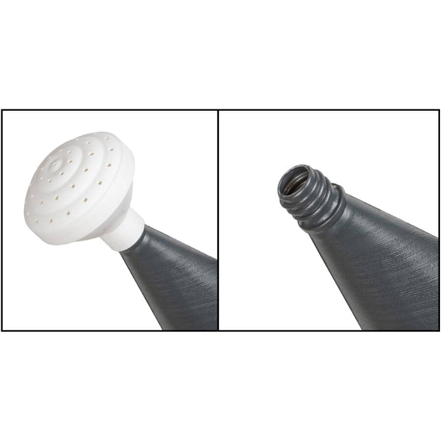 Plastic Watering Can - Slate, 7.6 L