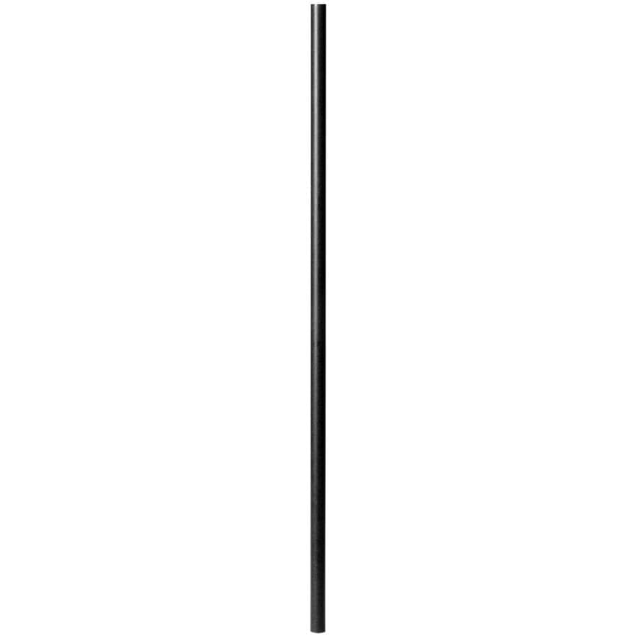 36" Classic Black Round Aluminum Balusters - 10 Pack
