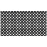 4' x 8' Diamond Vinyl Privacy Lattice - Black