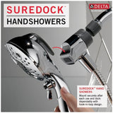 SureDock 5 Setting Handheld Showerhead - Chrome