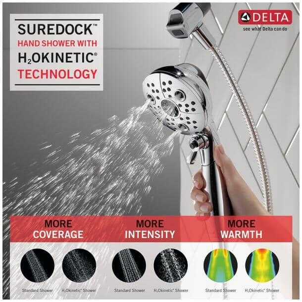 SureDock 5 Setting Handheld Showerhead - Chrome