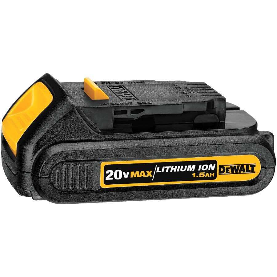 2 Tools 20 Volt Lithium-ion Cordless Combo Kit, with Bonus Battery