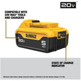 20V Max XR Lithium-Ion 5.0 Ah Battery