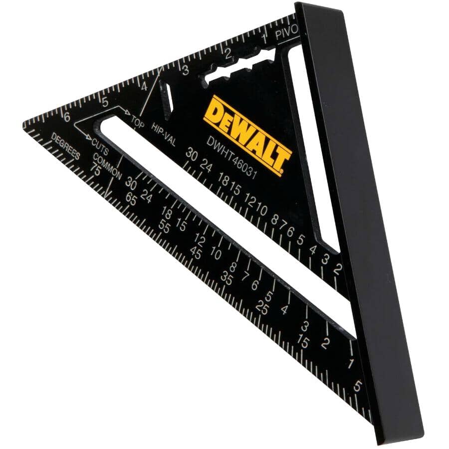 7" Premium Aluminum Rafter Square