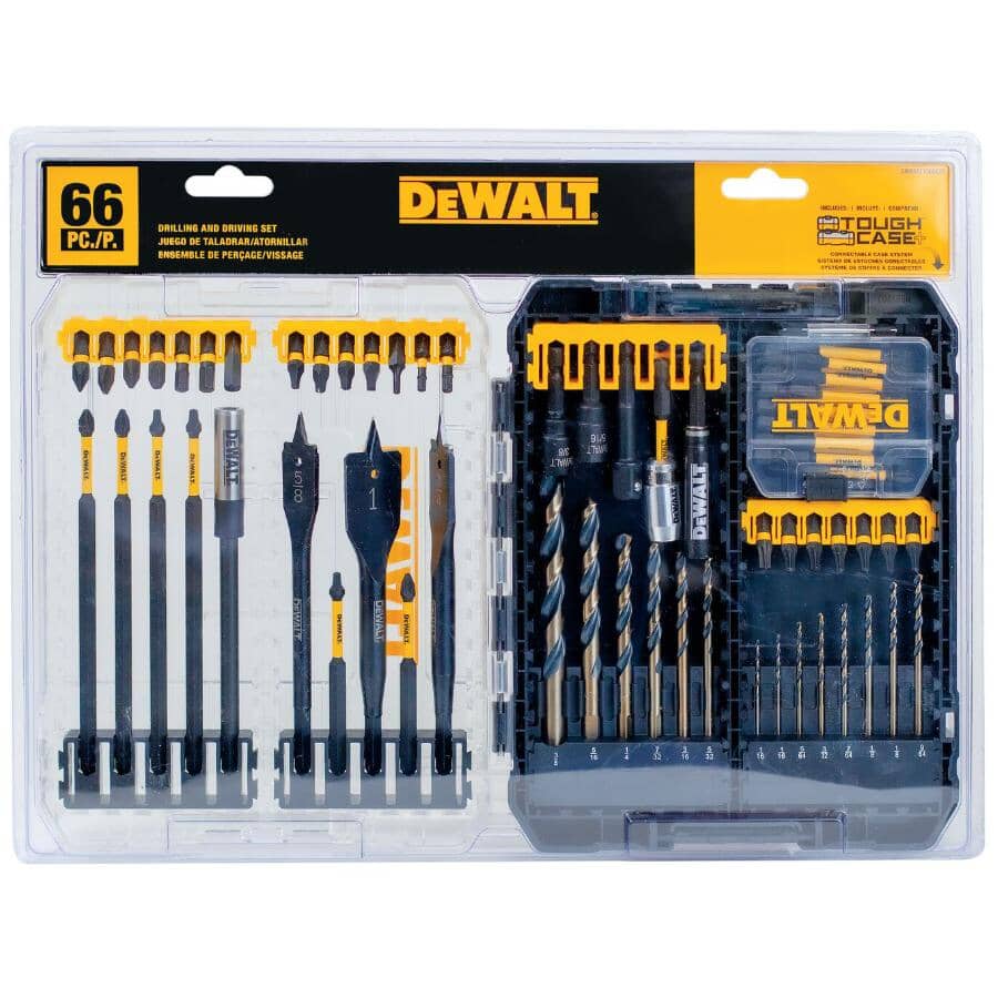 FlexTorq  Power Drill & Driver Bit Set - 66 Piece