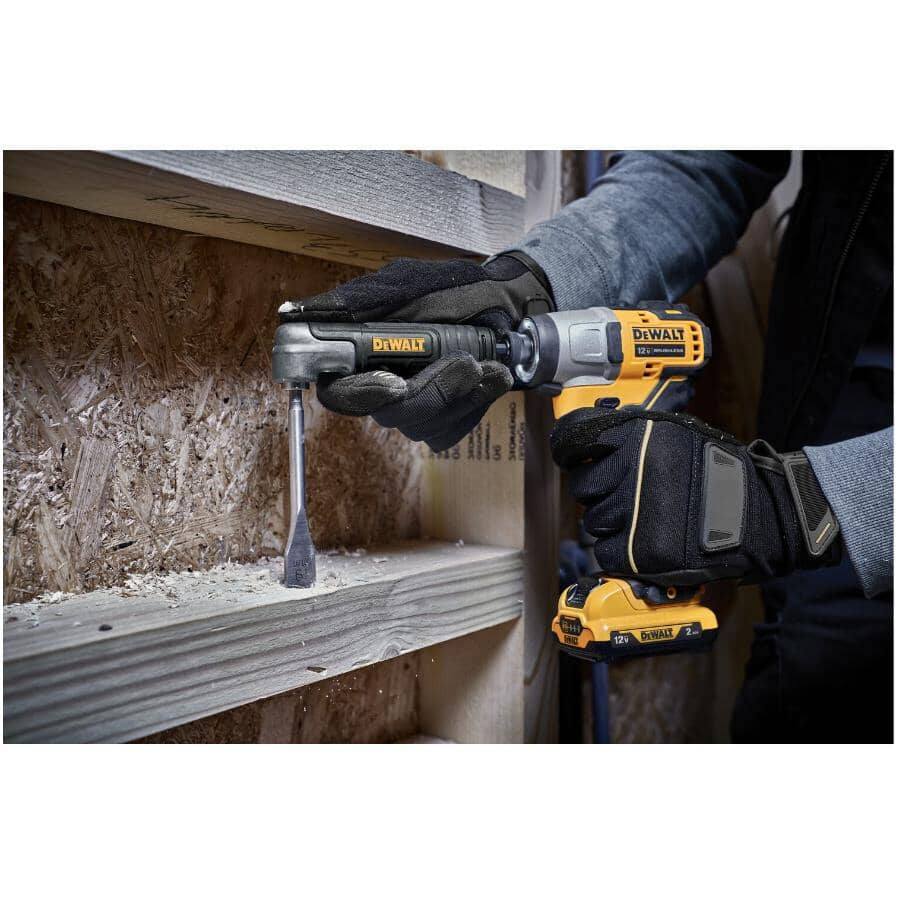 FlexTorq Right Angle Drill Driver 2-in-1 Attachment