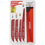 14 Piece Multi Purpose Reciprocating Blade Set
