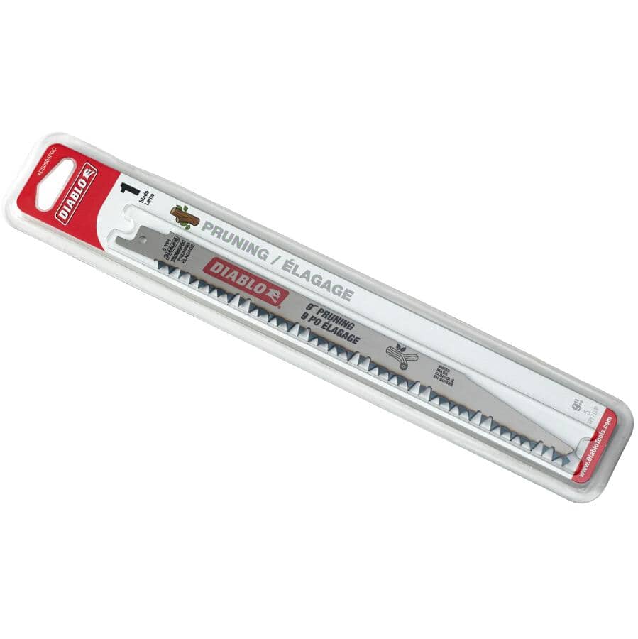 9" 5 Tooth Pruning Reciprocating Saw Blade