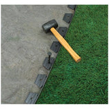 1-1/2" x 20' No Dig Lawn Edging with Spikes