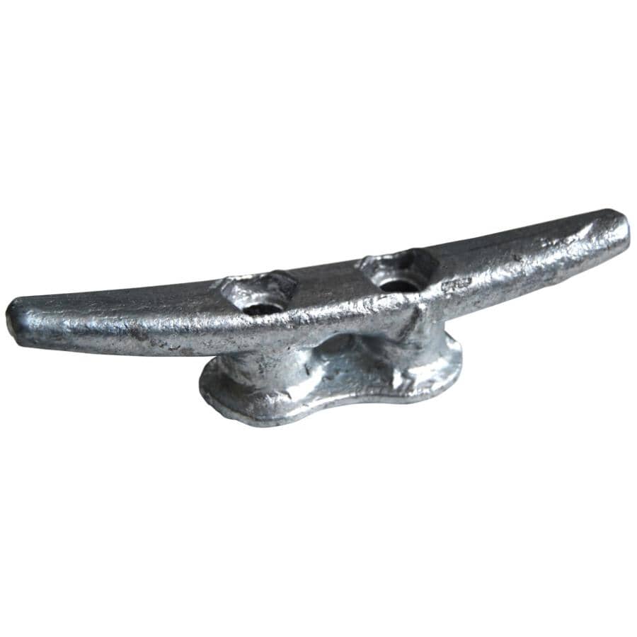 10" Cast Iron Galvanized Dock Cleat