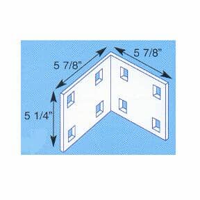 Galvanized Corner Plate