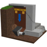 8' x 65' 7" Delta MS Membrane System