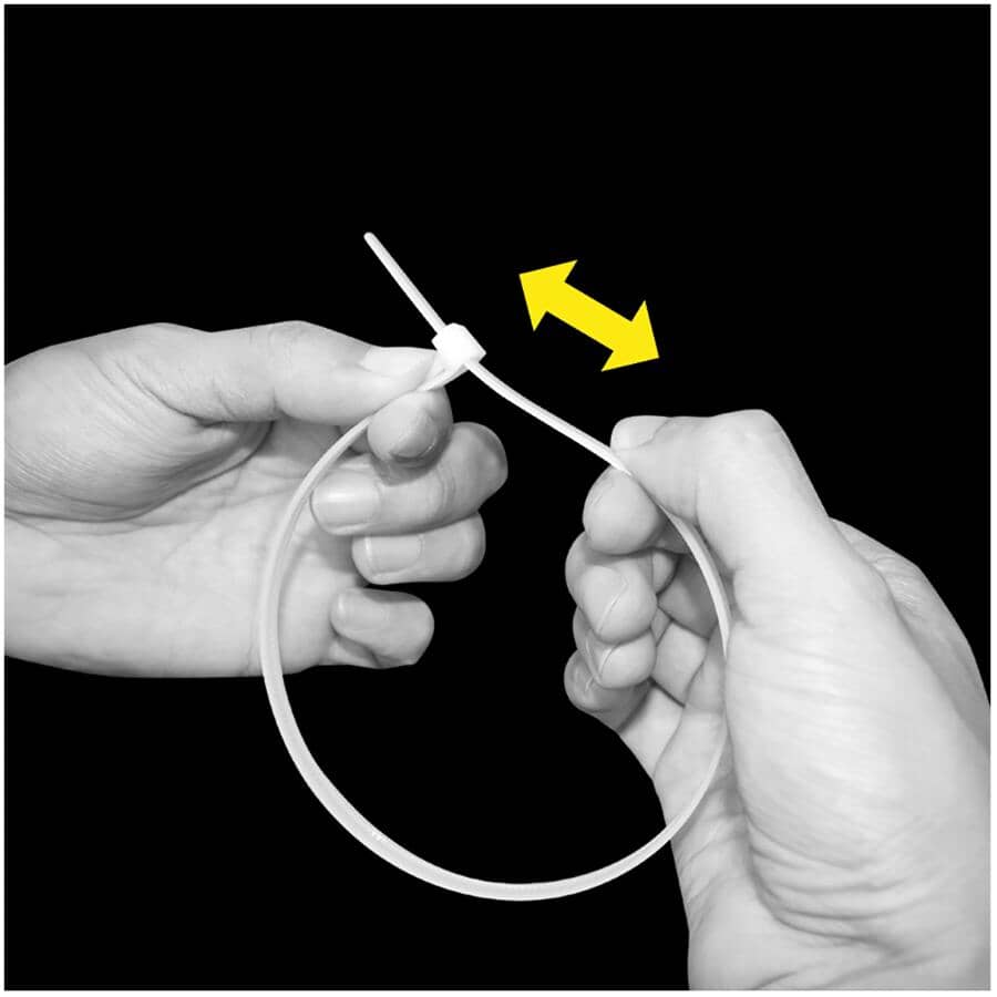 3" - 4" Plastic Adjustable Clamps - 2 Pack