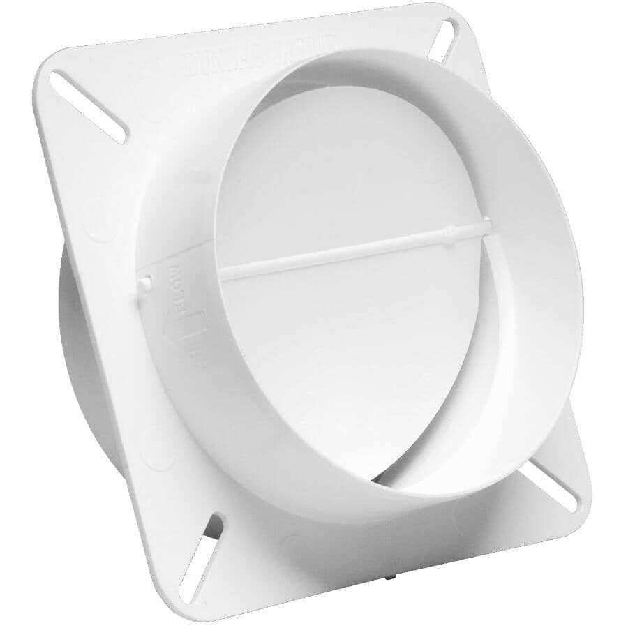 4" Dryer Vent Draft Blocker