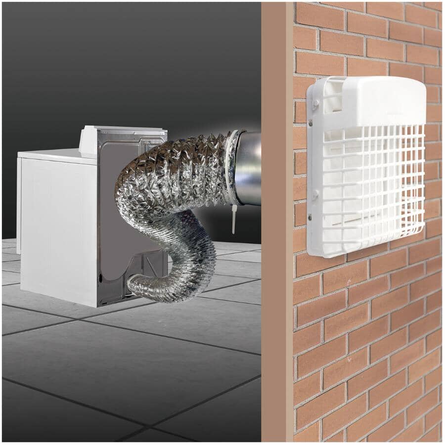 4" x 8' Dryer Vent Kit