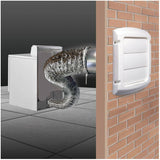 4" x 8' Louver Dryer Vent Kit