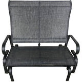 2 Seat Lotus Sling Glider Bench
