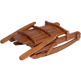Omaha Wooden Adirondack Rocking Chair