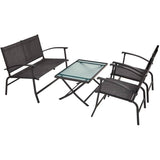 Verdun Folding Chat Set - 4 Piece