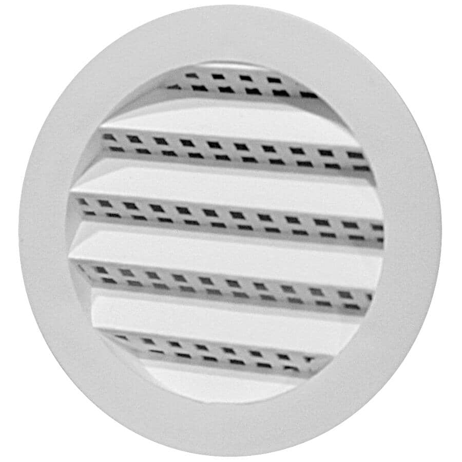 2" Round Plastic Mini Soffit Vent