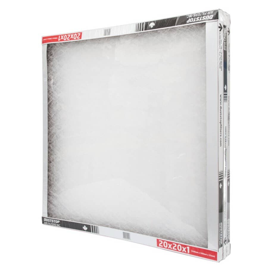 Furnace Filters - 1" x 20" x 20", 3 Pack