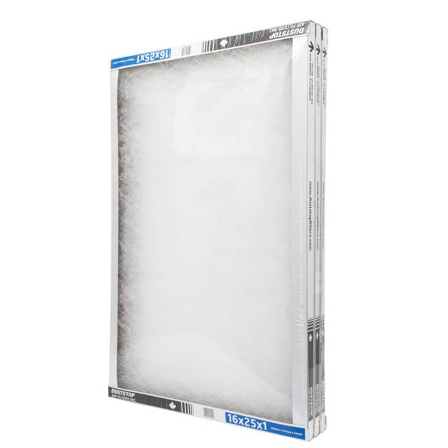 Furnace Filters - 1" x 16" x 25", 3 Pack