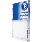 Pleated Furnace Air Filters - 1" x 16" x 25", 2 Pack
