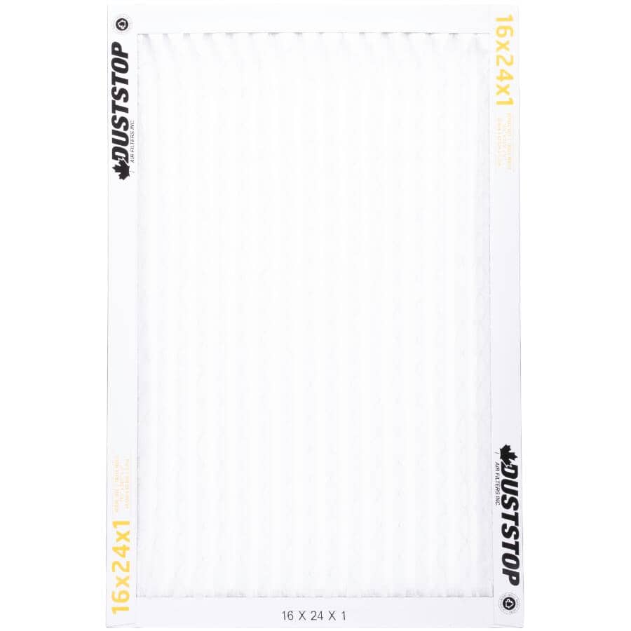 Pleated Furnace Filters - 1" x 16" x 24", 2 Pack
